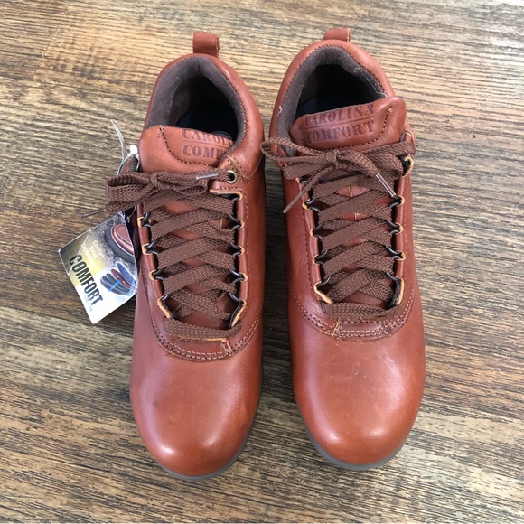 Carolina Women’s Steel Toe Leather Work Shoe Size 7 - Picture 2 of 7